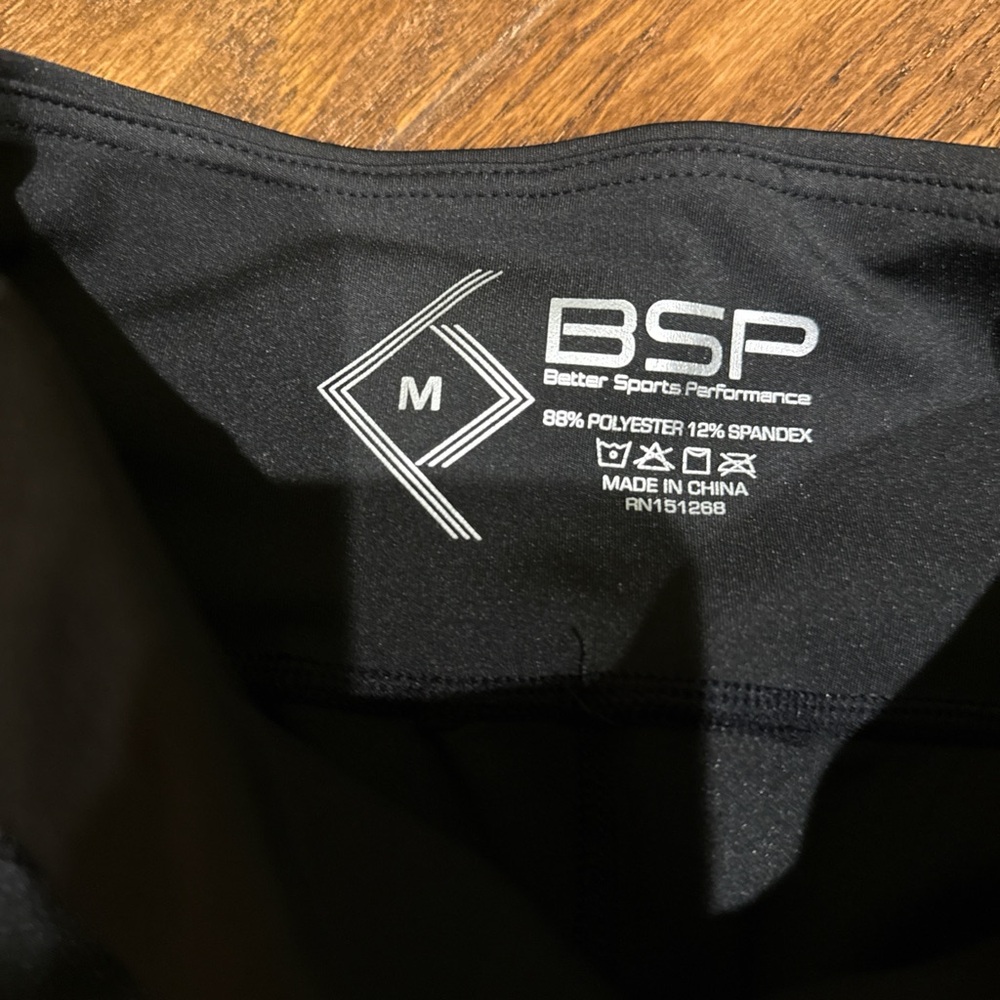 BSP Black Athletic Leggings